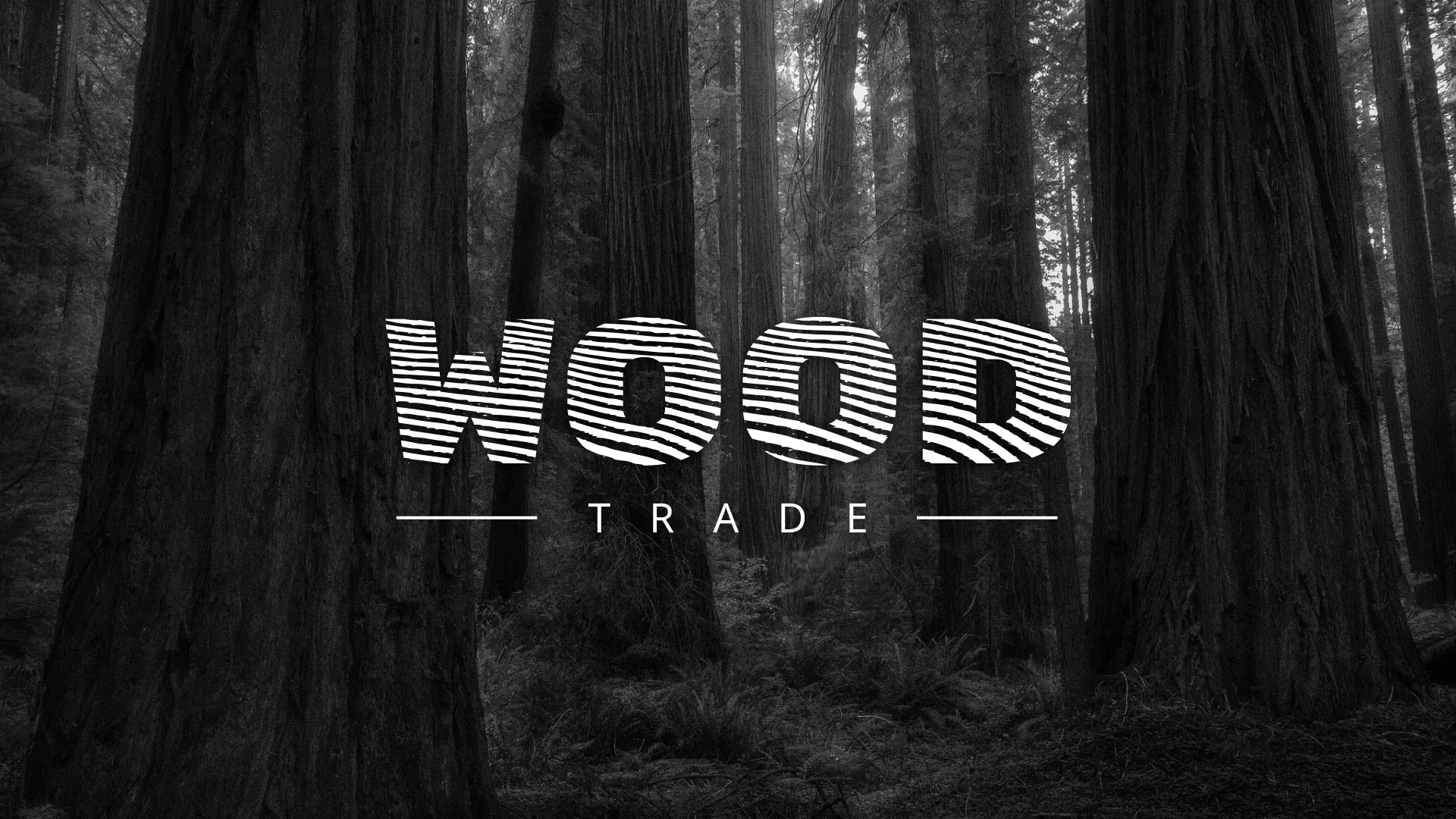 Разработка логотипа для компании «Wood Trade» в Киришах